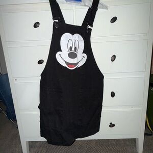 Disney women’s Mickey Mouse overalls dress size small
